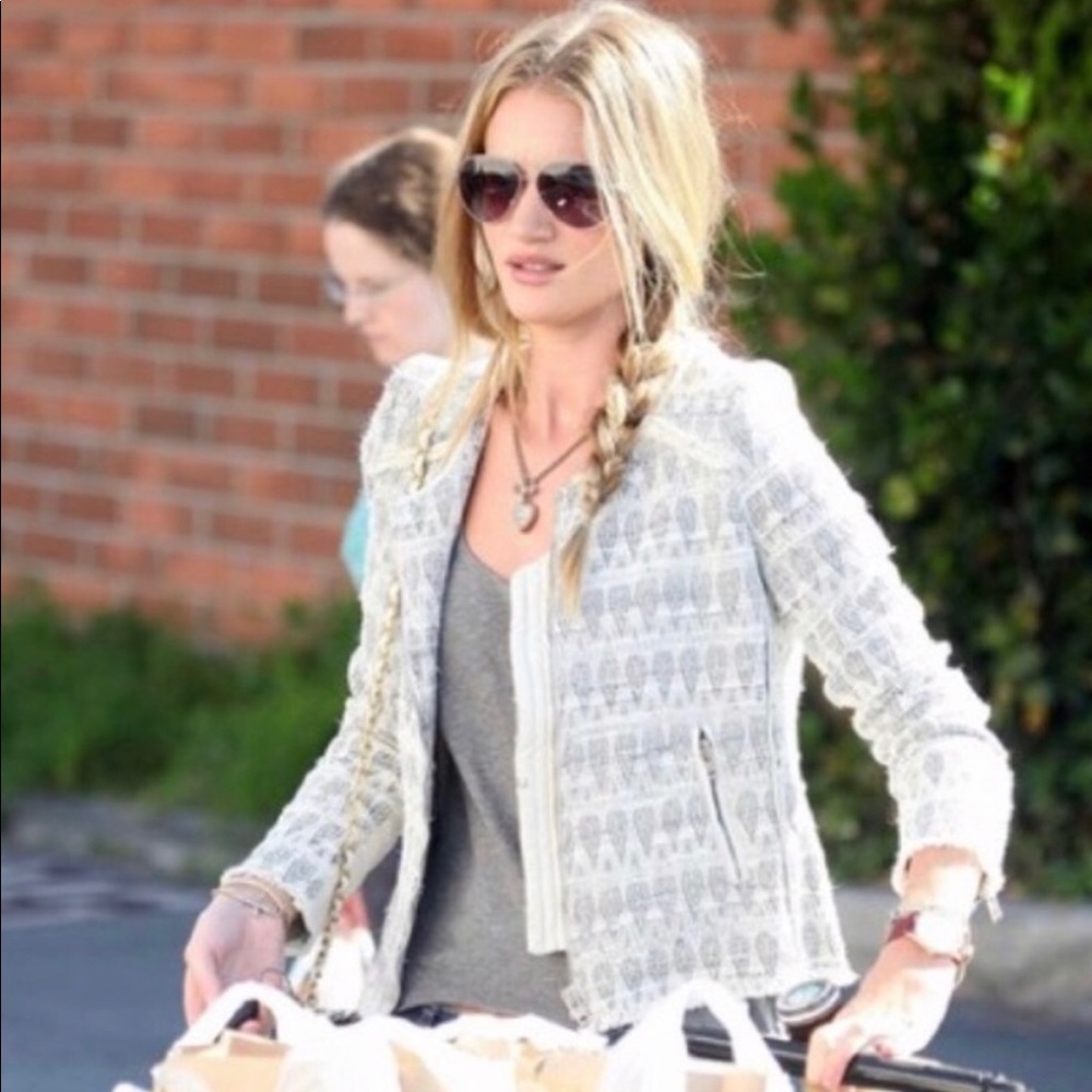 IRO Uma diamond print jacket